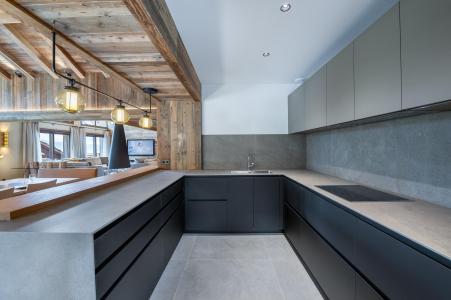 Skiverleih 7 Zimmer Maisonettewohnung für 14 Personen (405) - Résidence Village de l'Orée - Méribel - Küche