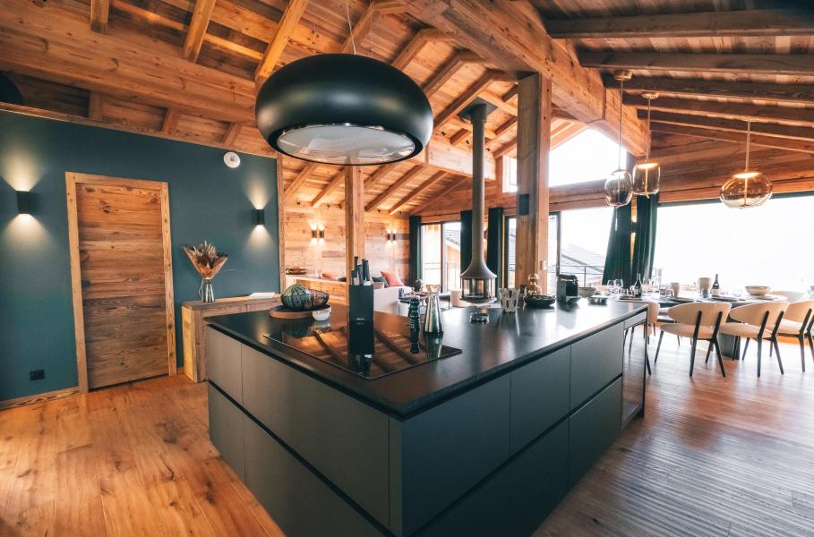 Ski verhuur Chalet triplex 6 kamers 10 personen (Boreal) - Chalet Boreal - Montalbert - Keuken