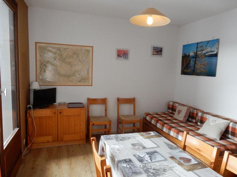 Ski verhuur Appartement 2 kamers 5 personen (201) - La Résidence la Grangette - Montalbert - Woonkamer