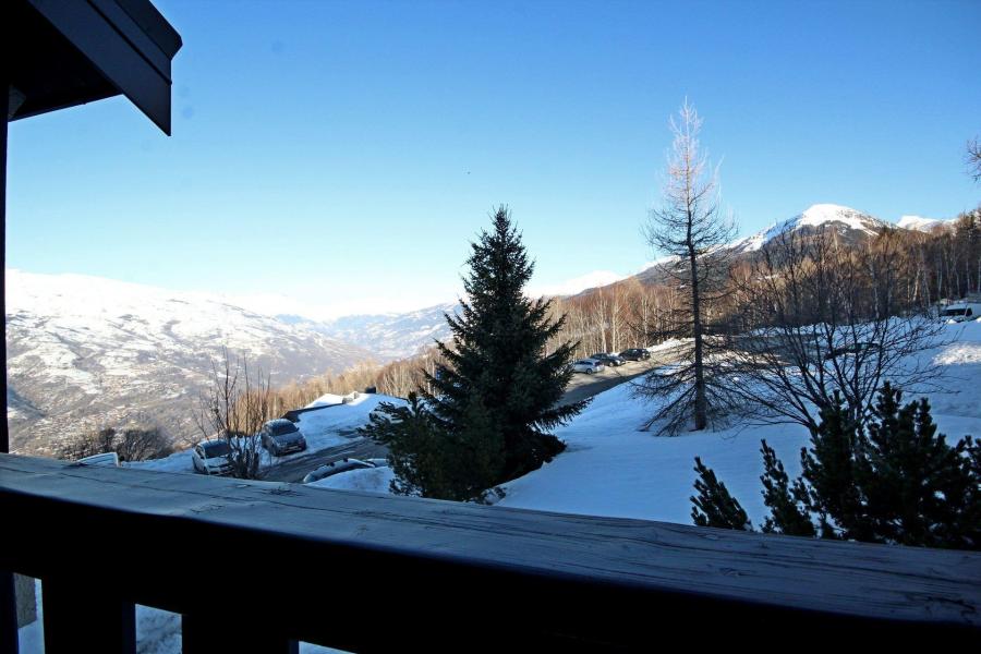 Ski verhuur Studio bergnis 4 personen (208) - La Résidence les Charmettes - Montalbert - Terras