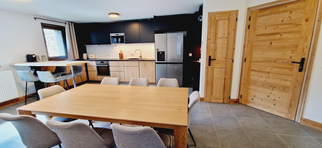 Skiverleih 6 Zimmer Maisonettewohnung für 10 Personen (CHM12) - Le Chalet Martin - Montalbert - Wohnzimmer