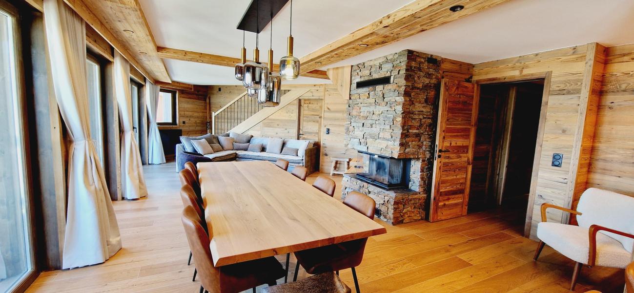 Wynajem na narty Apartament 6 pokojowy 10 osób (CHAM31) - Le Chalet Martin - Montalbert - Jadalnia