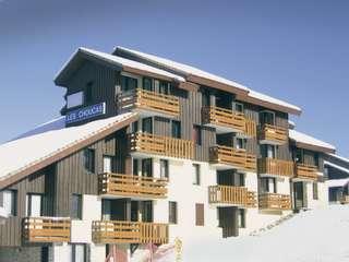 Location au ski Résidence Choucas - Montalbert - Extérieur hiver