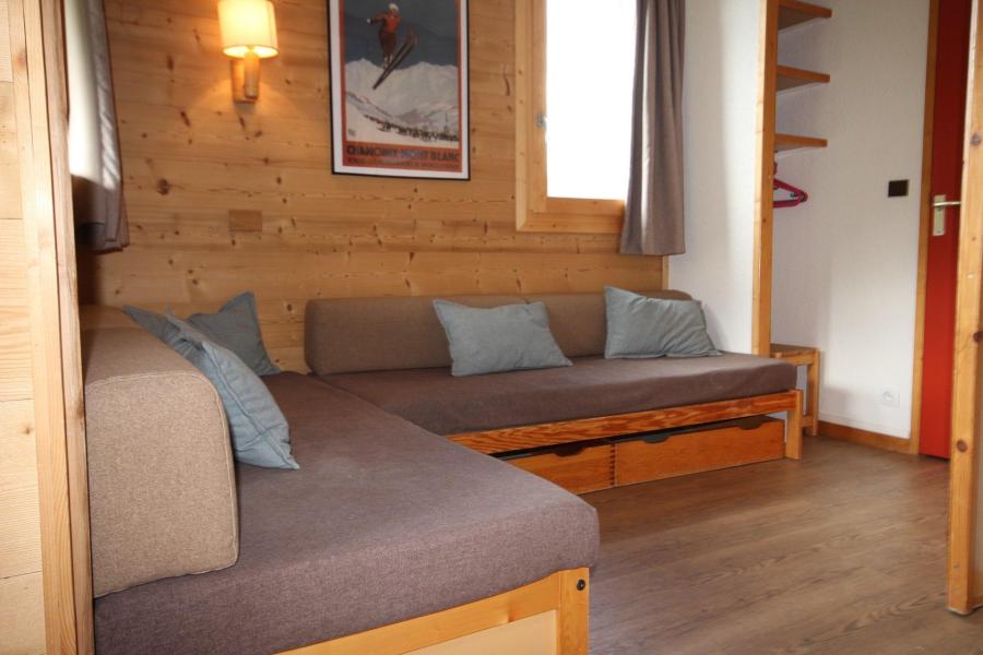 Ski verhuur Appartement 2 kamers 6 personen (315) - Résidence Choucas - Montalbert - Woonkamer