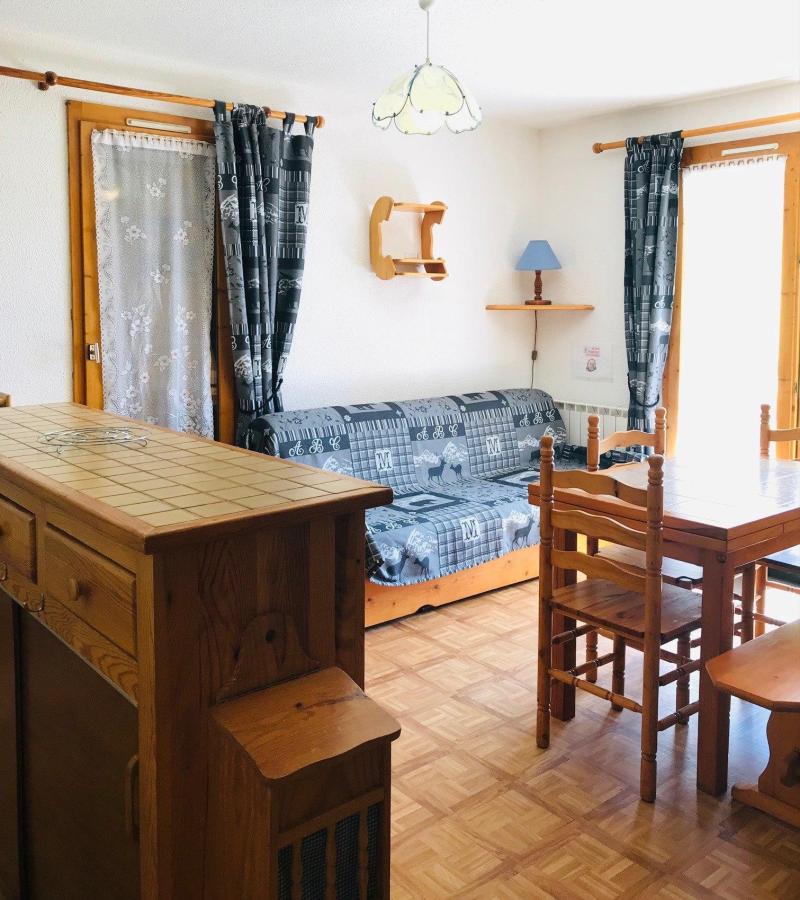 Ski verhuur Appartement 2 kabine kamers 5 personen (126) - Résidence Christiana - Montalbert - Woonkamer