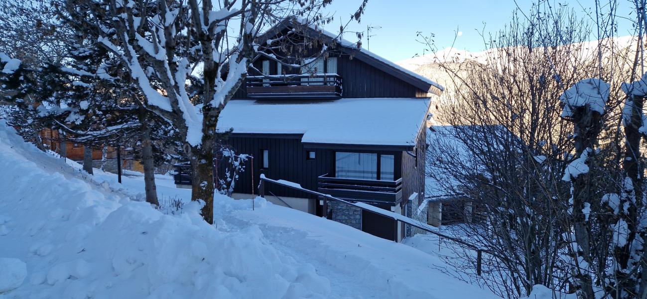 Ski verhuur Résidence le Pravet - Montalbert - Buiten winter