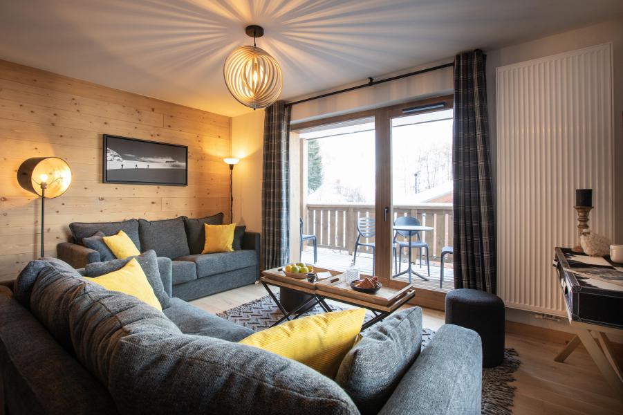 Location au ski Résidence Le Snoroc - Montalbert - Séjour