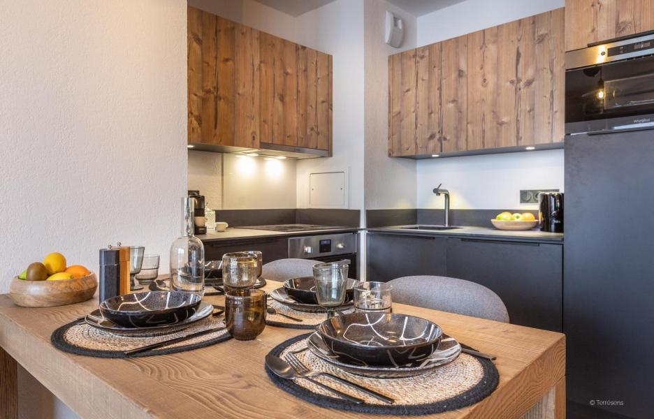 Location au ski Appartement 2 pièces 4 personnes - Résidence Terresens Le Snoroc - Montalbert - Séjour