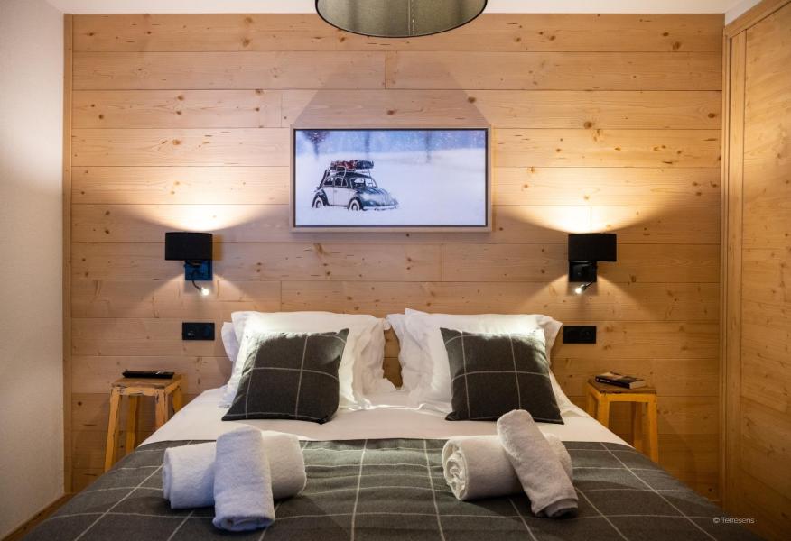 Rent in ski resort Résidence Terresens Le Snoroc - Montalbert - Bedroom