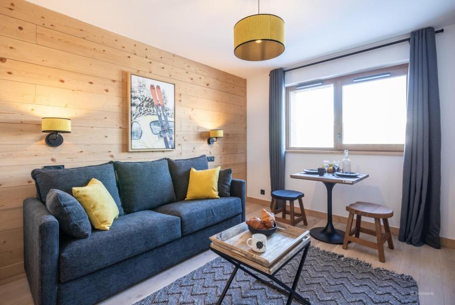 Skiverleih Studio für 2 Personen - Résidence Terresens Le Snoroc - Montalbert - Wohnzimmer