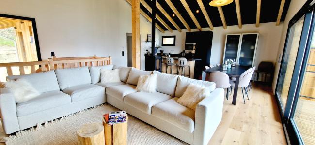 Rent in ski resort 7 room duplex chalet 12 people (POLARI) - Chalet 7 pièces - Montalbert - Living room