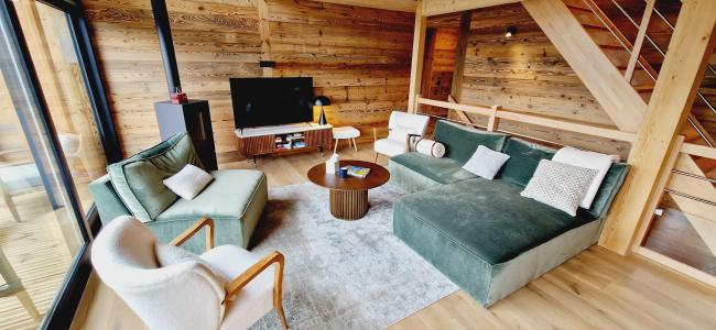 Wynajem na narty Domek górski triplex 7 pokojowy  dla 12 osób (ATL F2) - Chalet Mitoyen - Montalbert - Pokój gościnny