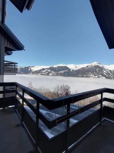 Ski verhuur Appartement 2 kamers 5 personen (201) - La Résidence la Grangette - Montalbert - Balkon