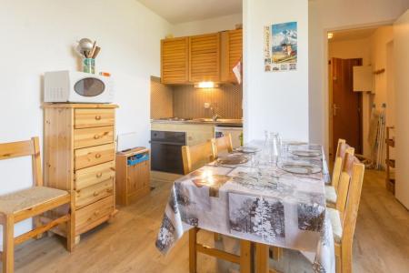 Ski verhuur Appartement 2 kamers 5 personen (201) - La Résidence la Grangette - Montalbert - Woonkamer