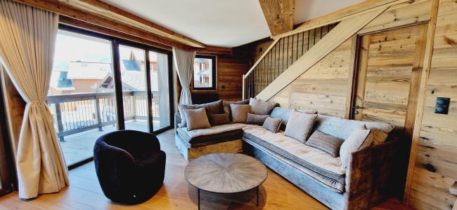 Skiverleih 6-Zimmer-Appartment für 10 Personen (CHAM31) - Le Chalet Martin - Montalbert - Wohnzimmer