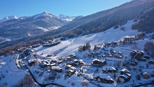 Rent in ski resort 6 room duplex apartment 10 people (CHM12) - Le Chalet Martin - Montalbert