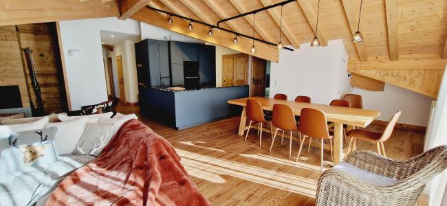 Wynajem na narty Apartament 5 pokojowy 8 osób (CHAM34) - Le Chalet Martin - Montalbert - Jadalnia