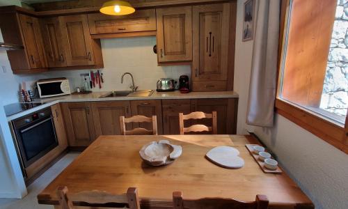 Rent in ski resort 3 room duplex apartment sleeping corner 6 people (205) - Le Signal - Montalbert - Kitchen