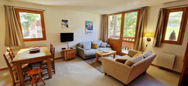 Rent in ski resort 3 room duplex apartment sleeping corner 6 people (205) - Le Signal - Montalbert - Living room