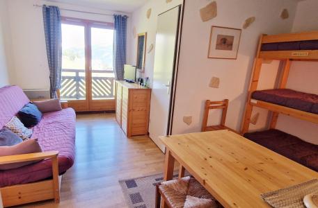 Rent in ski resort 2 room apartment cabin 4 people (77) - Résidence le Christiana - Montalbert - Living room