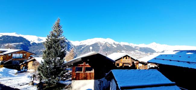 Location au ski Appartement 5 pièces 10 personnes (M01) - Résidence le M - Montalbert - Extérieur hiver