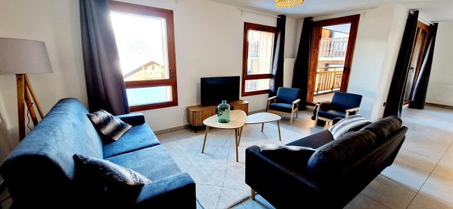 Wynajem na narty Apartament 5 pokojowy 10 osób (M01) - Résidence le M - Montalbert - Pokój gościnny