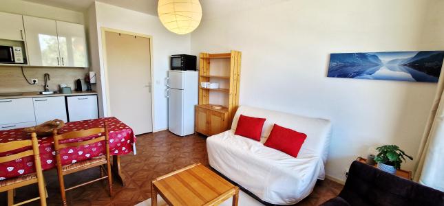 Ski verhuur Studio bergnis 4 personen (12) - Résidence le Pravet - Montalbert - Woonkamer