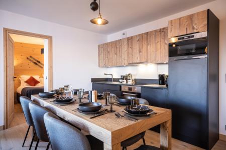 Rent in ski resort Résidence Le Snoroc - Montalbert - Kitchen