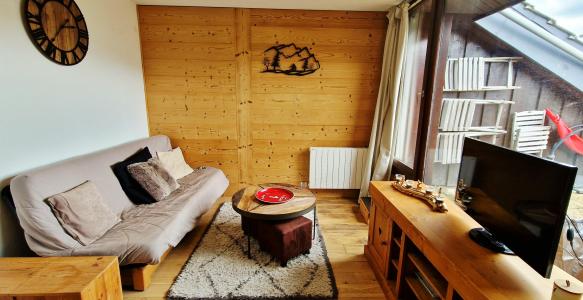 Rent in ski resort 2 room apartment 4 people (411) - Résidence les Charmettes - Montalbert - Living room