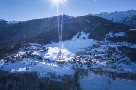 Location au ski Studio cabine 4 personnes (PLA108) - Résidence les Plaisances - Montalbert - Extérieur hiver
