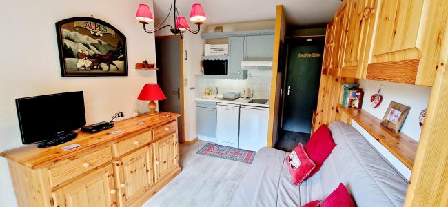 Location au ski Studio cabine 4 personnes (PLA108) - Résidence les Plaisances - Montalbert - Séjour