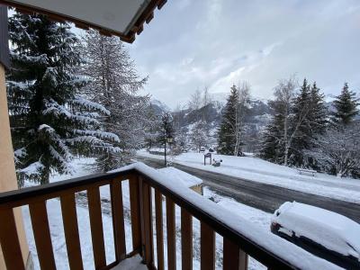 Skiverleih Studio Kabine für 4 Personen (009) - Résidence Plaisances - Montalbert - Terrasse