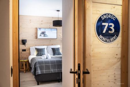 Skiverleih Résidence Terresens Le Snoroc - Montalbert - Schlafzimmer