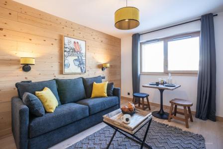 Rent in ski resort Studio 2 people - Résidence Terresens Le Snoroc - Montalbert - Living room