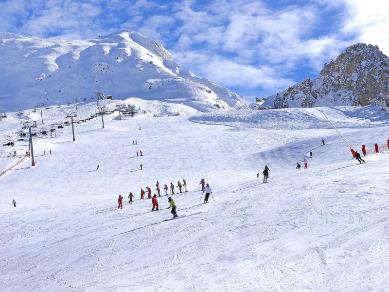 Аренда на лыжном курорте Chalet Paradise Star - Montchavin La Plagne - зимой под открытым небом
