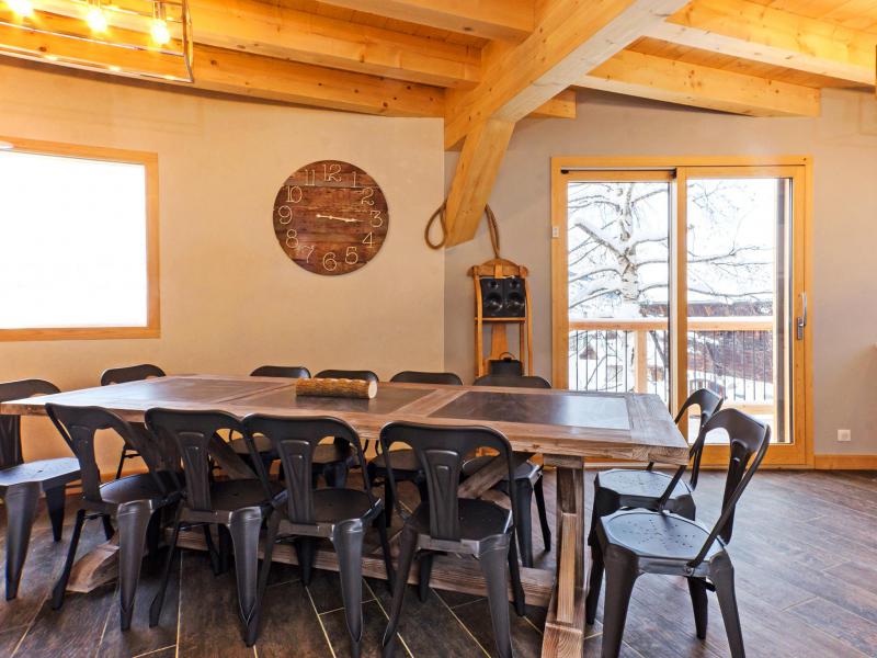 Rent in ski resort Chalet Paradise Star - Montchavin La Plagne - Dining area