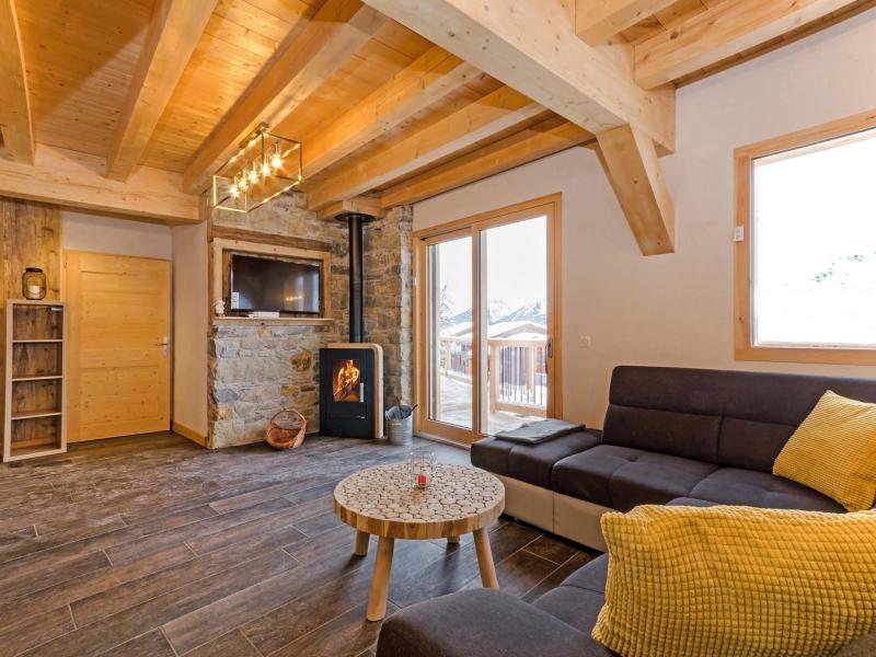 Rent in ski resort Chalet Paradise Star - Montchavin La Plagne - Living room