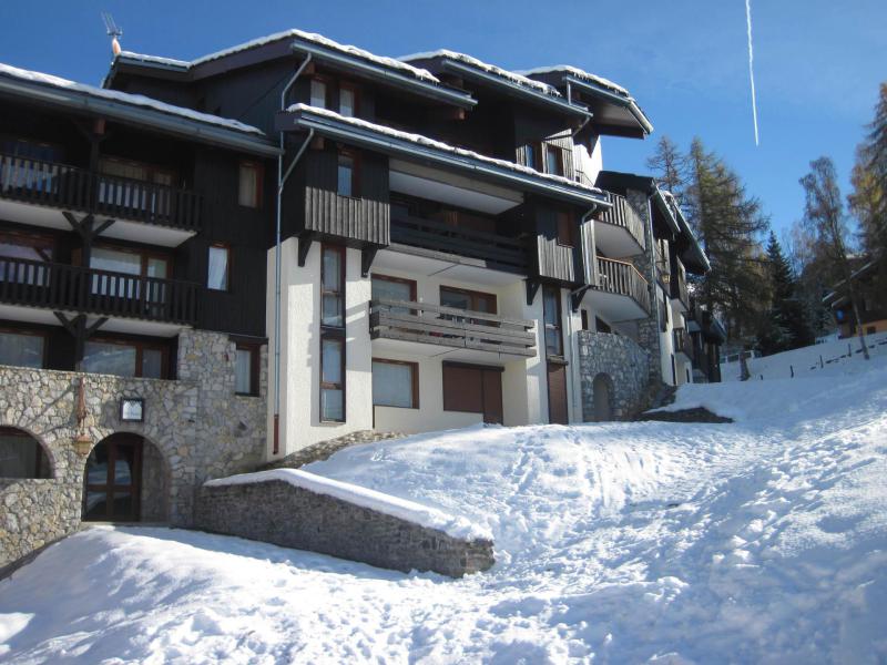 Location au ski La Résidence des Pentes - Montchavin La Plagne - Extérieur hiver
