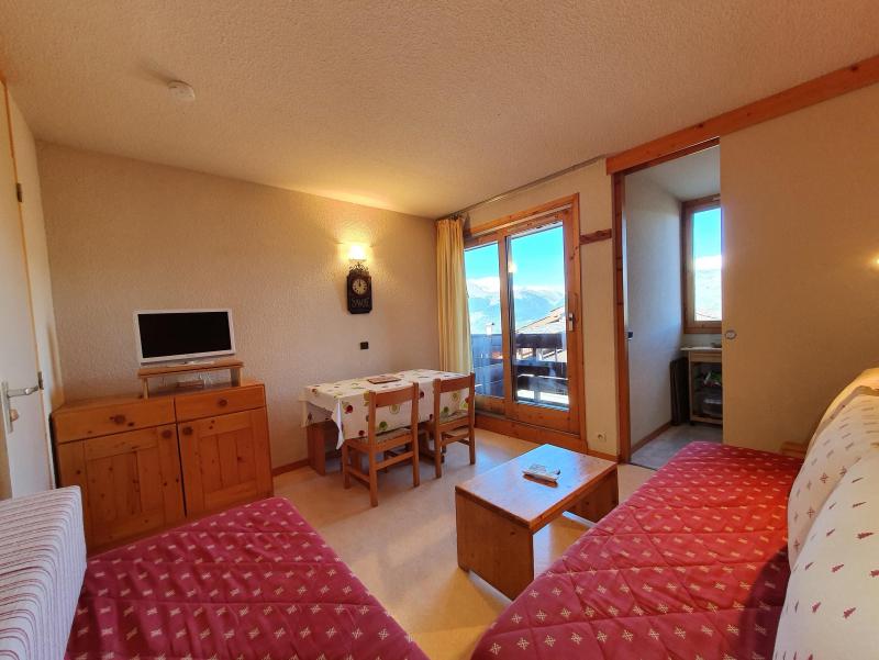 Rent in ski resort 2 room apartment 4 people (016) - La Résidence Equerre - Montchavin La Plagne - Living room