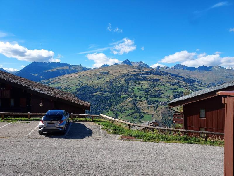 Soggiorno sugli sci Appartamento 2 stanze per 4 persone (009) - La Résidence Equerre - Montchavin La Plagne - Balcone