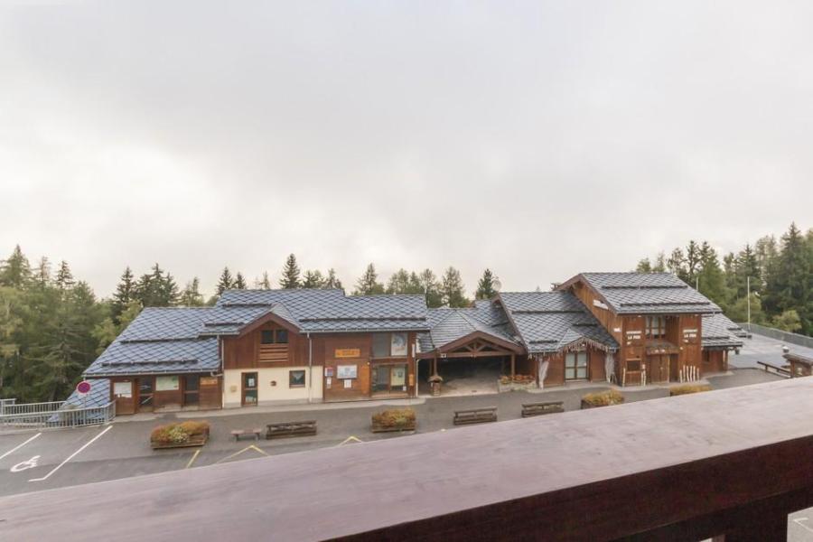 Alquiler al esquí Estudio cabina mezzanine para 6 personas (64) - La Résidence la Traverse - Montchavin La Plagne - Terraza