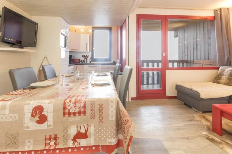 Skiverleih Studio Kabine Mezzanine 6 Personen (64) - La Résidence la Traverse - Montchavin La Plagne - Wohnzimmer