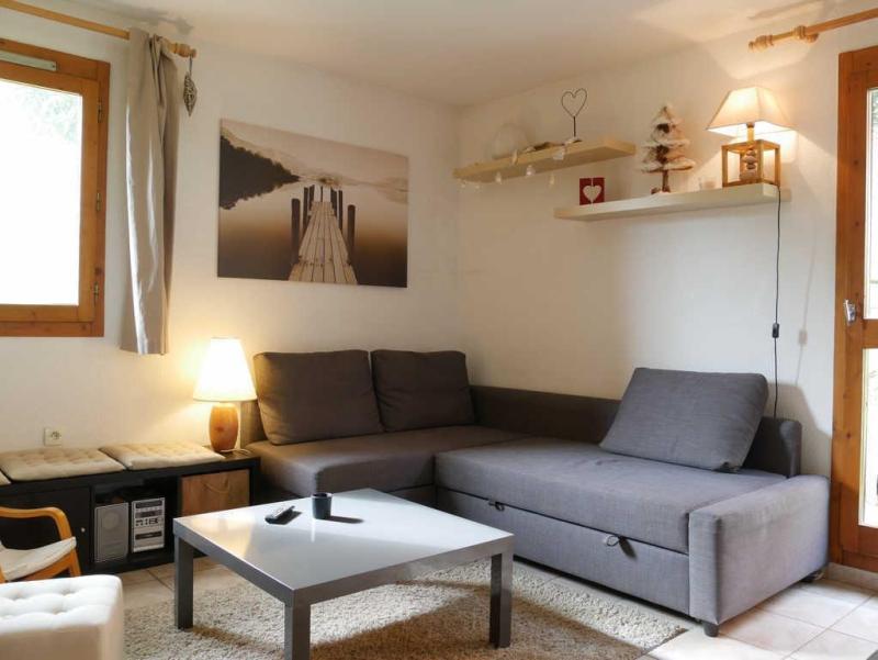 Rent in ski resort 2 room apartment 5 people (D4) - La Résidence les Côtes - Montchavin La Plagne - Living room