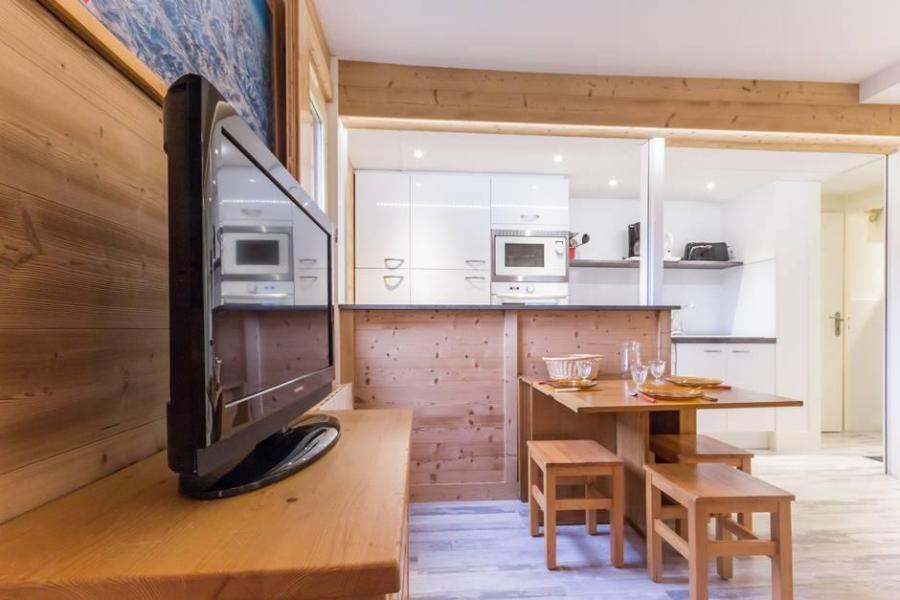 Ski verhuur Appartement 2 kamers 4 personen (CSD6) - La Résidence les Côtes - Montchavin La Plagne - Woonkamer