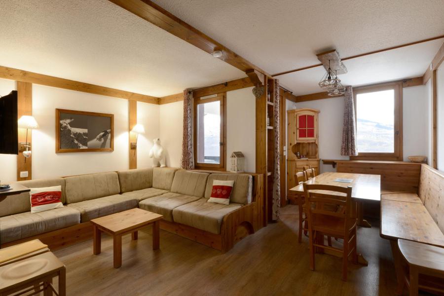 Ski verhuur Appartement 4 kamers 10 personen (108) - Le Chalet de Montchavin - Montchavin La Plagne - Woonkamer