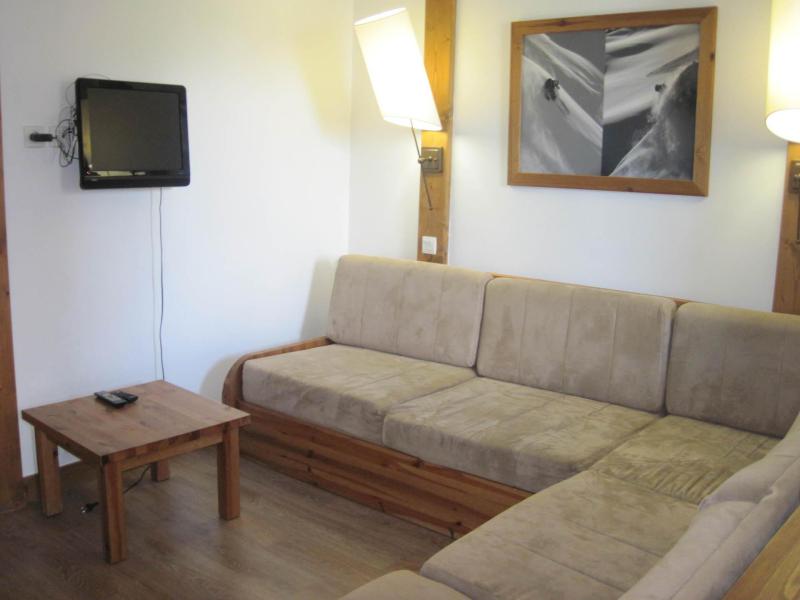 Rent in ski resort Studio 5 people (207) - Le Chalet de Montchavin - Montchavin La Plagne - Living room