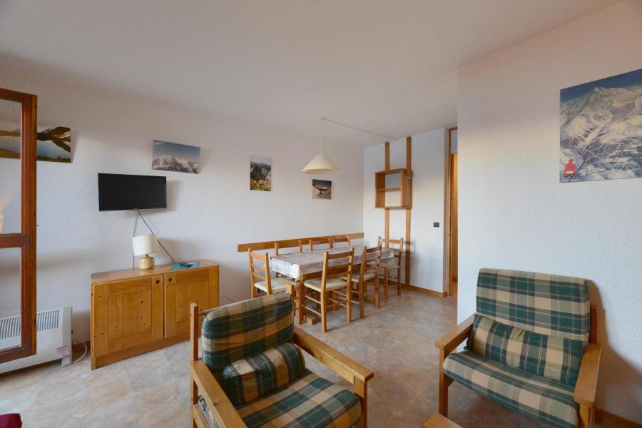 Skiverleih 2-Zimmer-Appartment für 6 Personen (206) - Maison Tresallet - Montchavin La Plagne - Wohnzimmer