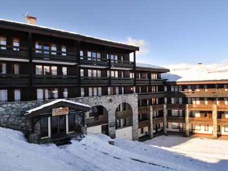 Rent in ski resort Résidence Backgammon - Montchavin La Plagne - Winter outside