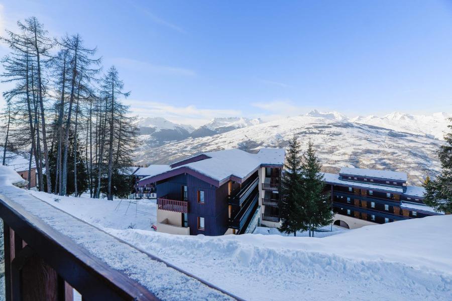 Rent in ski resort Résidence Backgammon - Montchavin La Plagne - Winter outside