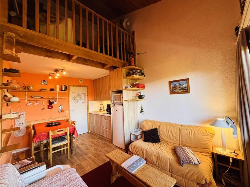 Rent in ski resort 3 room duplex apartment 7 people (407) - Résidence Bilboquet - Montchavin La Plagne - Living room